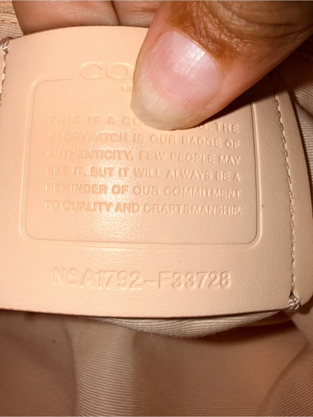 Coach Edie 42 Horse and Carriage embossed Hobo Bag in Blush Pink